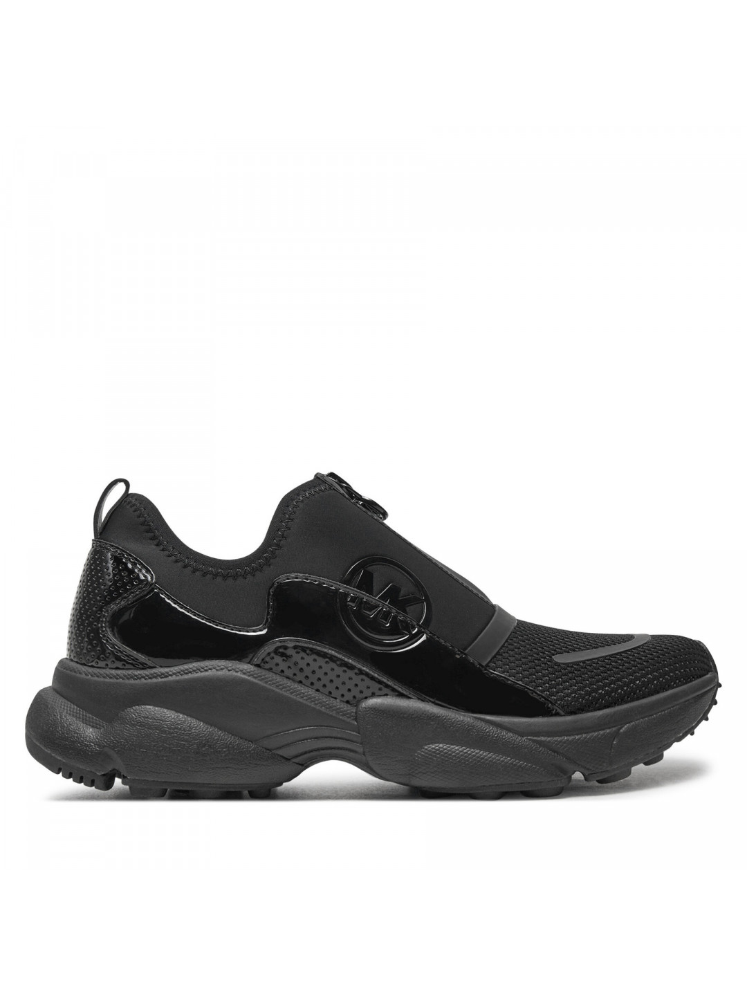 Sneakersy MICHAEL Michael Kors Sami Zip Trainer 43R5SAFSBD Černá